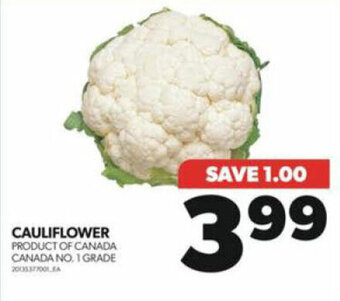 Real Canadian Superstore CAULIFLOWER offer