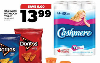 Real Canadian Superstore CASHMERE BATHROOM TISSUE offer