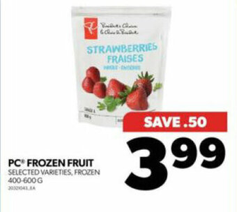 Real Canadian Superstore PC FROZEN FRUIT offer