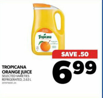 Real Canadian Superstore TROPICANA ORANGE JUICE offer