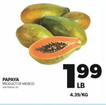 Real Canadian Superstore PAPAYA offer