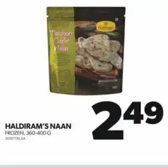Real Canadian Superstore HALDIRAM'S NAAN offer