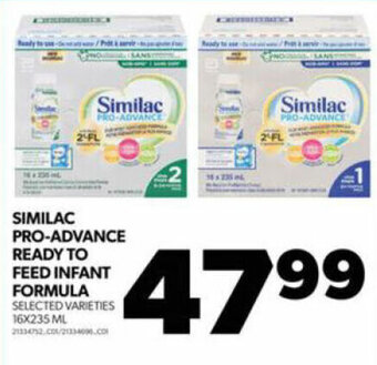 Real Canadian Superstore SIMILAC PRO-ADVANCE READY TO FEED INFANT FORMULA offer