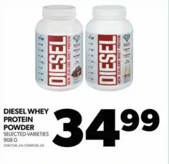 Real Canadian Superstore DIESEL WHEY PROTEIN POWDER offer