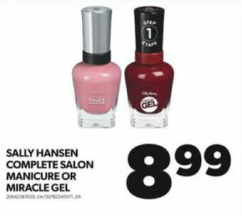 Real Canadian Superstore SALLY HANSEN COMPLETE SALON MANICURE OR MIRACLE GEL offer