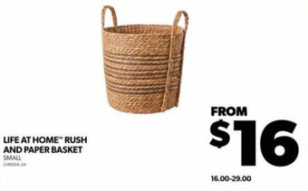 Real Canadian Superstore LIFE AT HOME RUSH AND PAPER BASKET offer