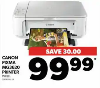 Real Canadian Superstore CANON PIXMA MG3620 PRINTER offer