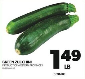 Real Canadian Superstore GREEN ZUCCHINI offer