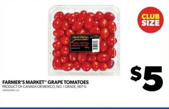 Real Canadian Superstore FARMER'S MARKET GRAPE TOMATOES offer
