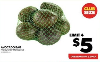Real Canadian Superstore AVOCADO BAG offer