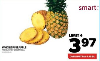 Real Canadian Superstore WHOLE PINEAPPLE offer