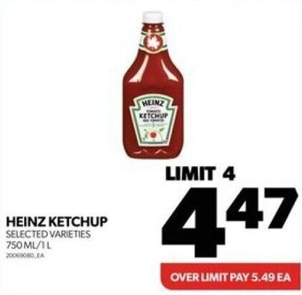 Real Canadian Superstore HEINZ KETCHUP offer