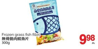 T&T Supermarket Frozen grass fish fillet, 300g offer