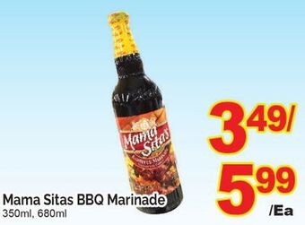 T&T Supermarket Mama sitas bbq marinade, 680ml,350ml offer