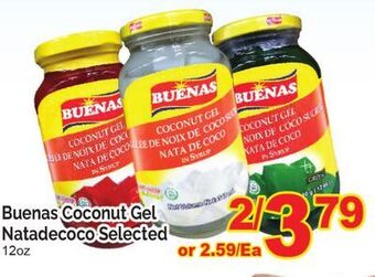 T&T Supermarket Buenas coconut gel natadecoco, 12oz offer