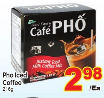 T&T Supermarket Pho iced coffee, 216g offer