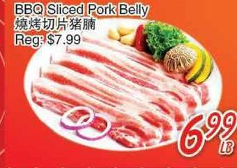 Foody Mart Bbq sliced pork belly offer