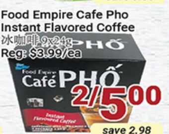 Oceans Fresh Food Market Food empire cafe pho instant flavored coffee offer