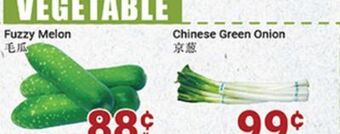 Oceans Fresh Food Market Fuzzy melon offer