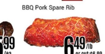 Nations Fresh Foods Bbq pork spare rib offer