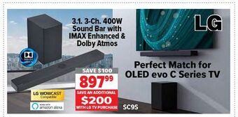 2001 Audio Video Lg oled evo c series tv offer