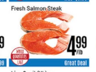 Nations Fresh Foods Fresh salmon steak offer