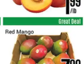 Nations Fresh Foods Red mango offer