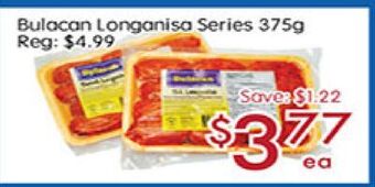 Sunny Food Mart Bulacan longanisa series offer