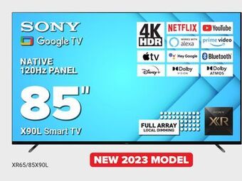 Visions Electronics Sony 120hz panel 85 x90l smart tv offer