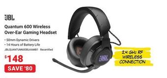 Visions Electronics Jbl quantum 600 wireless over-ear gaming headset offer