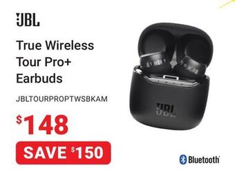 Visions Electronics Jbl true wireless tour pro+ earbuds offer