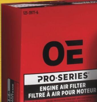 PartSource Oe+ oil filters offer