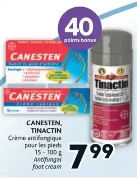 Brunet CANESTEN, TINACTIN Antifungal foot cream 15 - 100 g offer
