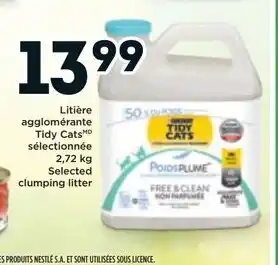 Brunet Tidy Cats 2,72 kg Selected clumping litter offer