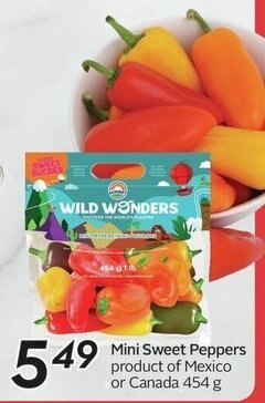 Sobeys Mini Sweet Peppers offer