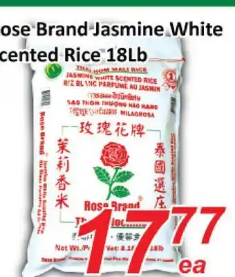 Seasons Foodmart Rose brand jasmine white scented rice offer