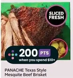 Sobeys PANACHE Texas Style Mesquite Beef Brisket offer