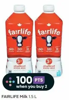 Sobeys FAIRLIFE Milk 1.5 L offer