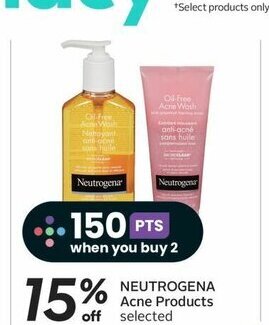 Sobeys NEUTROGENA Acne Products selected offer