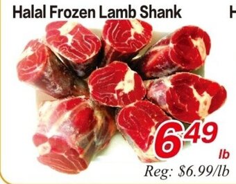Superking Supermarket Halal Frozen Lamb Shank offer