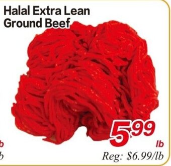 Superking Supermarket Halal Extra Lean Ground Beef offer