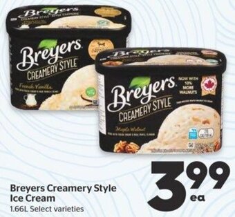Calgary Co-op Breyers Creamery Style Ice Cream 1.66L offer