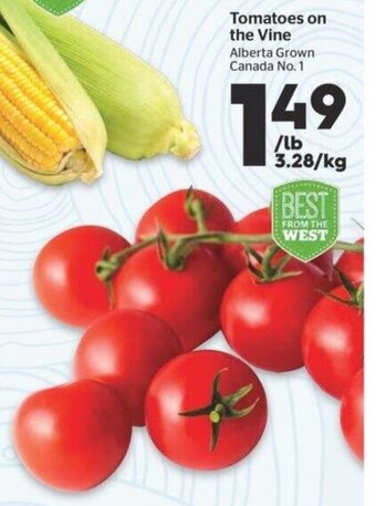 Calgary Co-op Tomatoes on the Vine offer