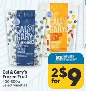 Calgary Co-op Cal & Gary's Frozen Fruit 400-600 g offer