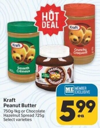 Calgary Co-op Kraft Peanut Butter offer