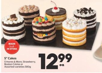 Calgary Co-op 5" Cakes 580 g offer