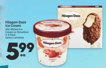 Calgary Co-op Häagen-Dazs Ice Cream offer