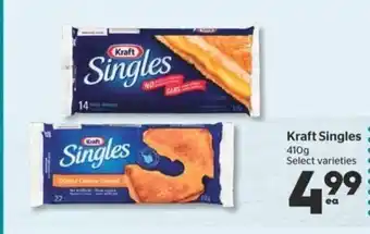Calgary Co-op Kraft Singles 410g offer