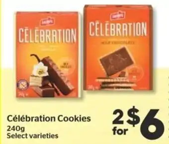Calgary Co-op Célébration Cookies 240g offer