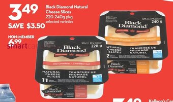 Longo's Black Diamond Natural Cheese Slices offer